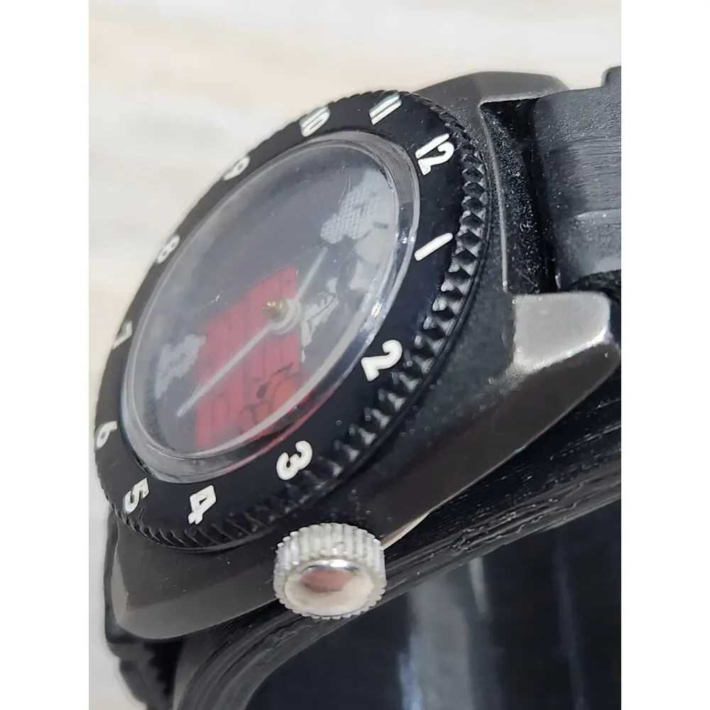 Snoopy and the Red Barron Flying Ace 1965 hand wind Wristwatch, Working